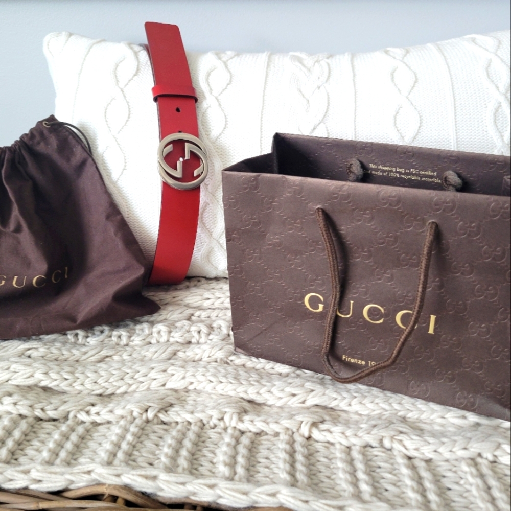 Authentic Gucci Belt 85-34